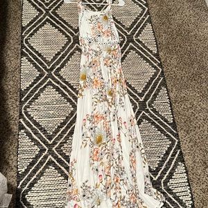 Floral maxi dress